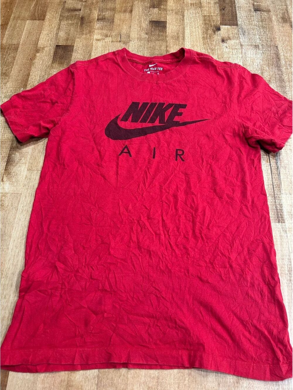 Nike Air Red Graphic T-Shirt Size Small